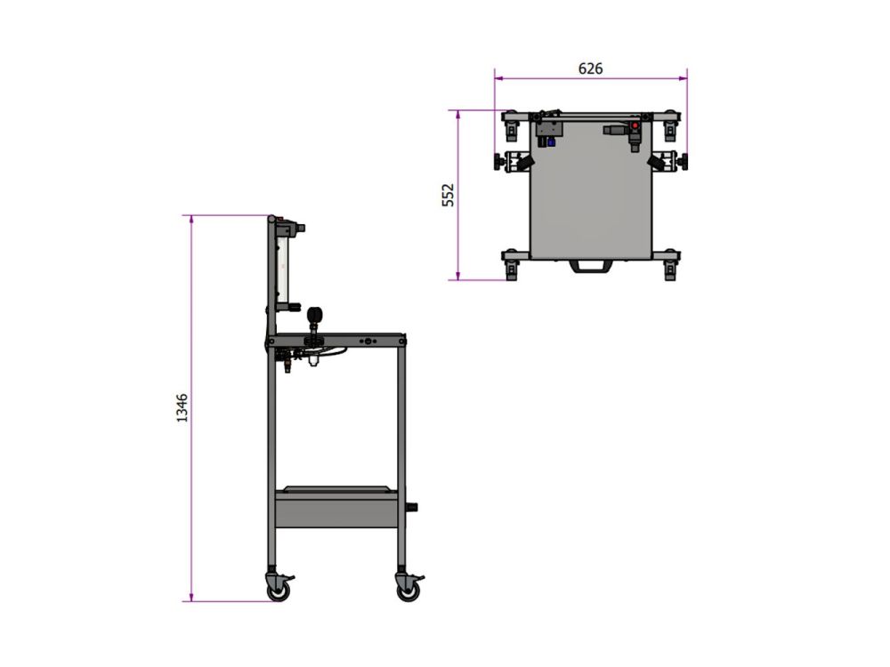 Burtons Vetanette Anaesthesia Machine