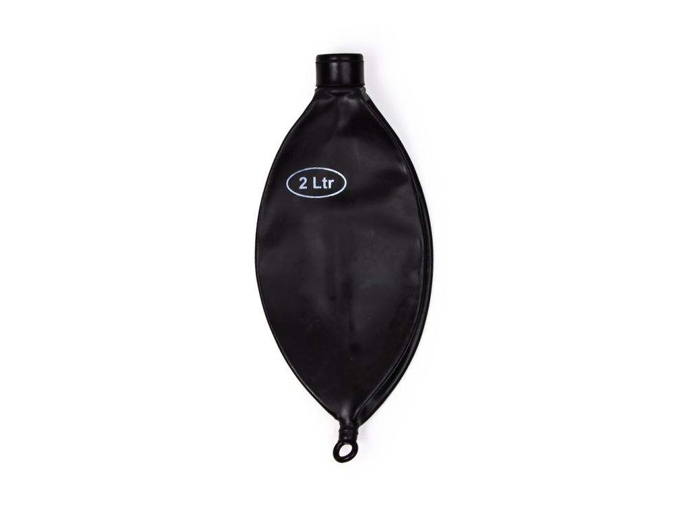 Black Rubber Rebreathing Bags