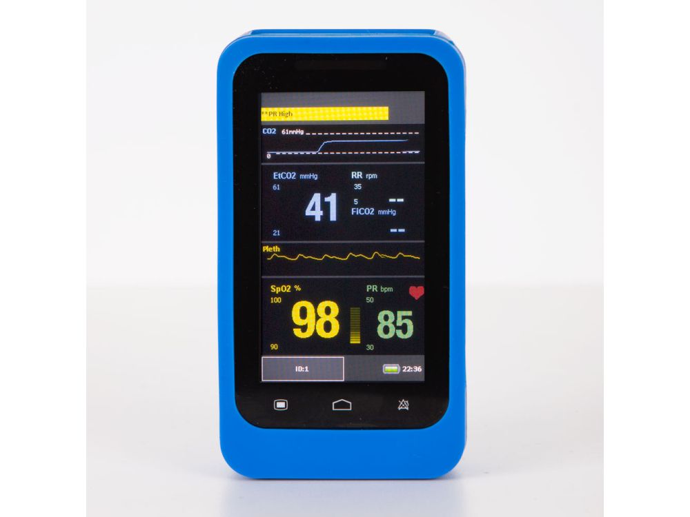 BLT M880B Handheld Capnograph and Pulse Oximeter