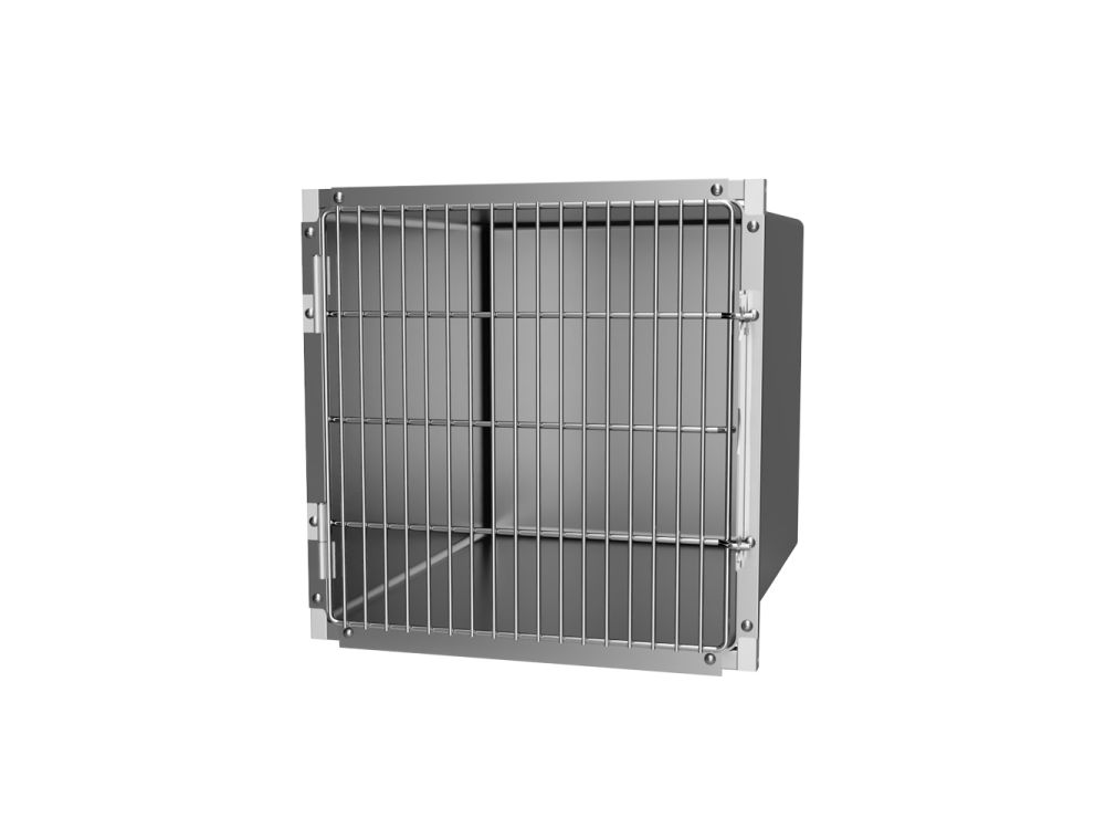 Burtons Lifetime Stainless Steel Cage Bank for Dog/Mixed Ward