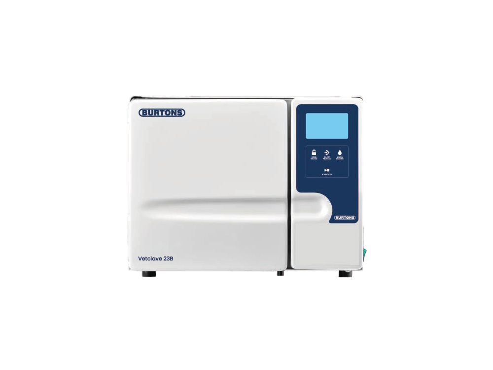 Burtons VetClave 23B Autoclave (23L B-Class)