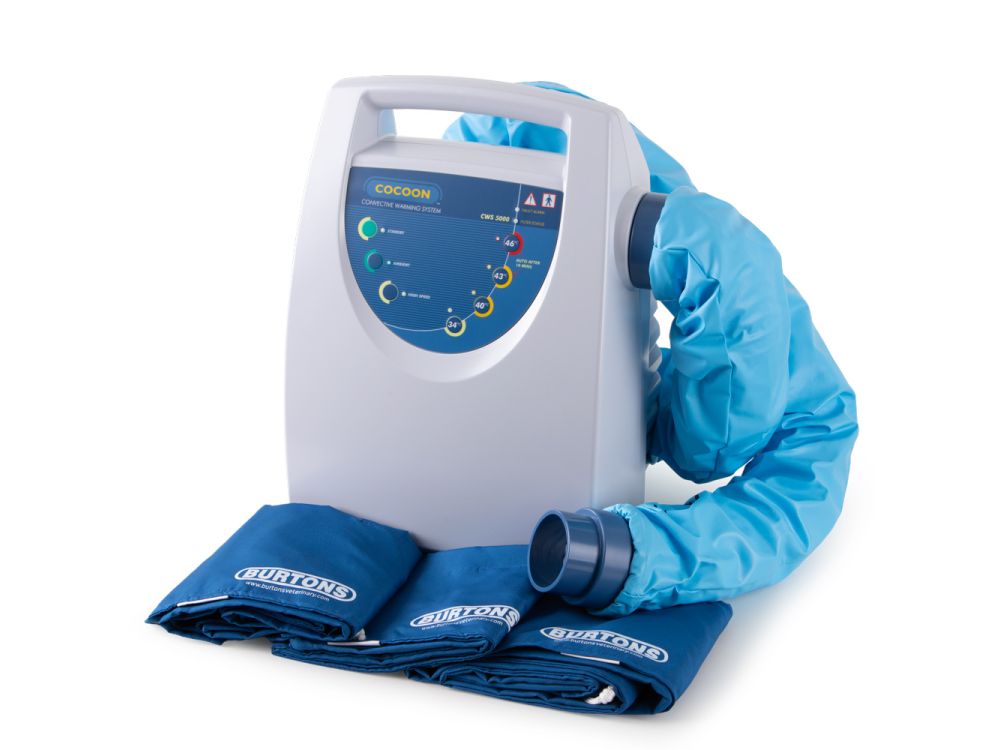 Cocoon Forced Air Warming System & Reusable Blanket Set