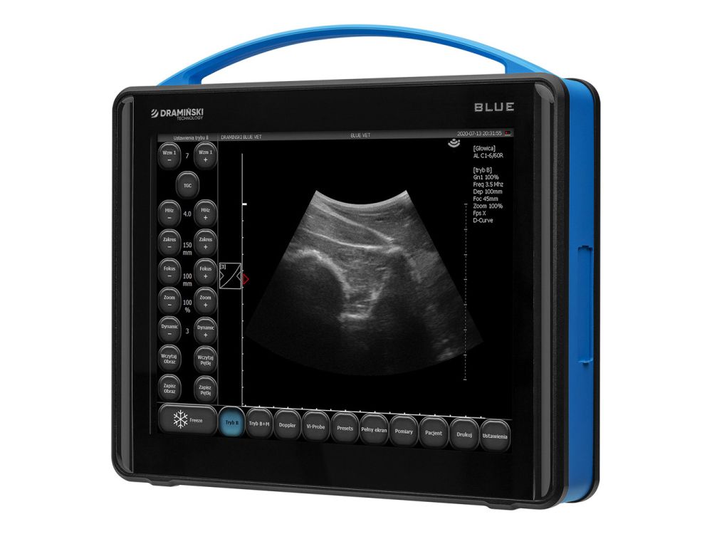 Draminski BLUE Portable Ultrasound System - Small Animal Package