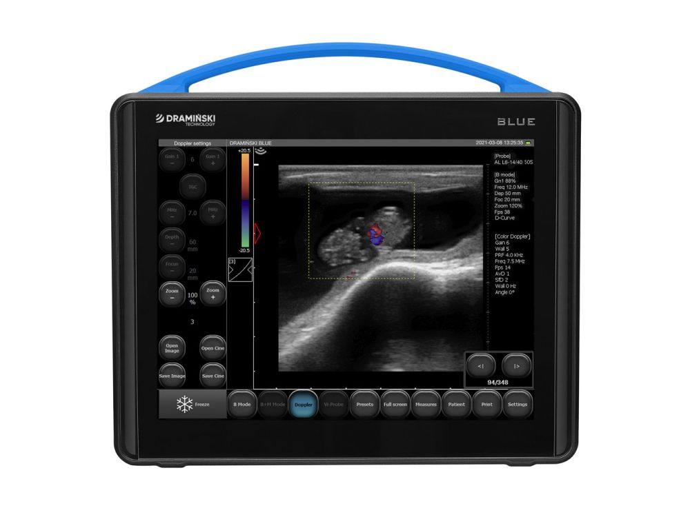 Draminski BLUE Portable Ultrasound System - Small Animal Package