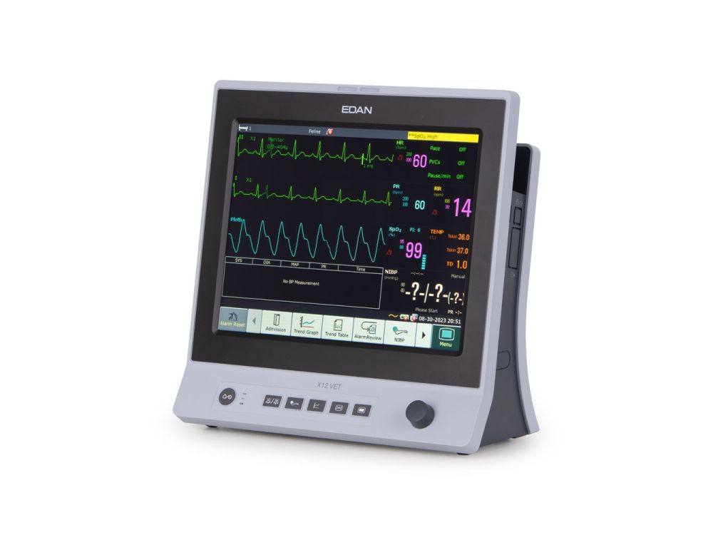 Edan X12 Multi-Parameter Monitor With Trolley & Exhaust Kit