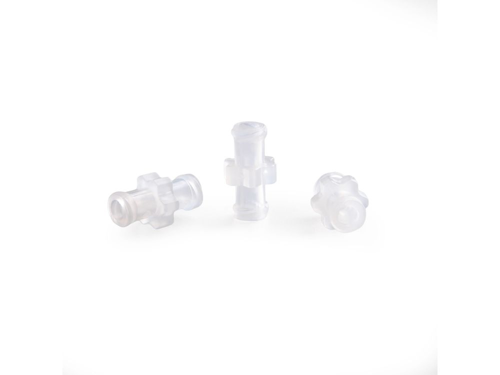 Female to Female Luer Clear Fitting