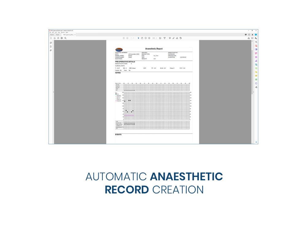 Vetronic Lightning Multi-Parameter Monitor with Software included