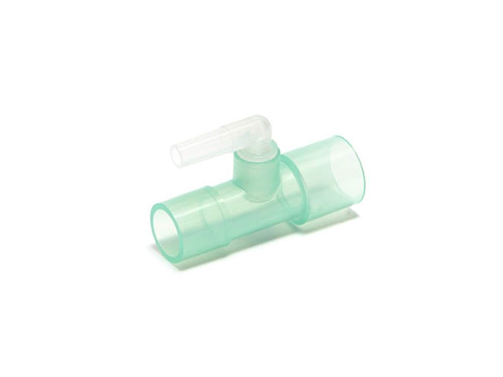 Vetronic Straight Connector 15M - 6mm swivel stem - 15F for Lightning Monitor | Impact III Monitor | Capnovet-10 Monito | SAV03 | SAV04 Small Animal Ventilator