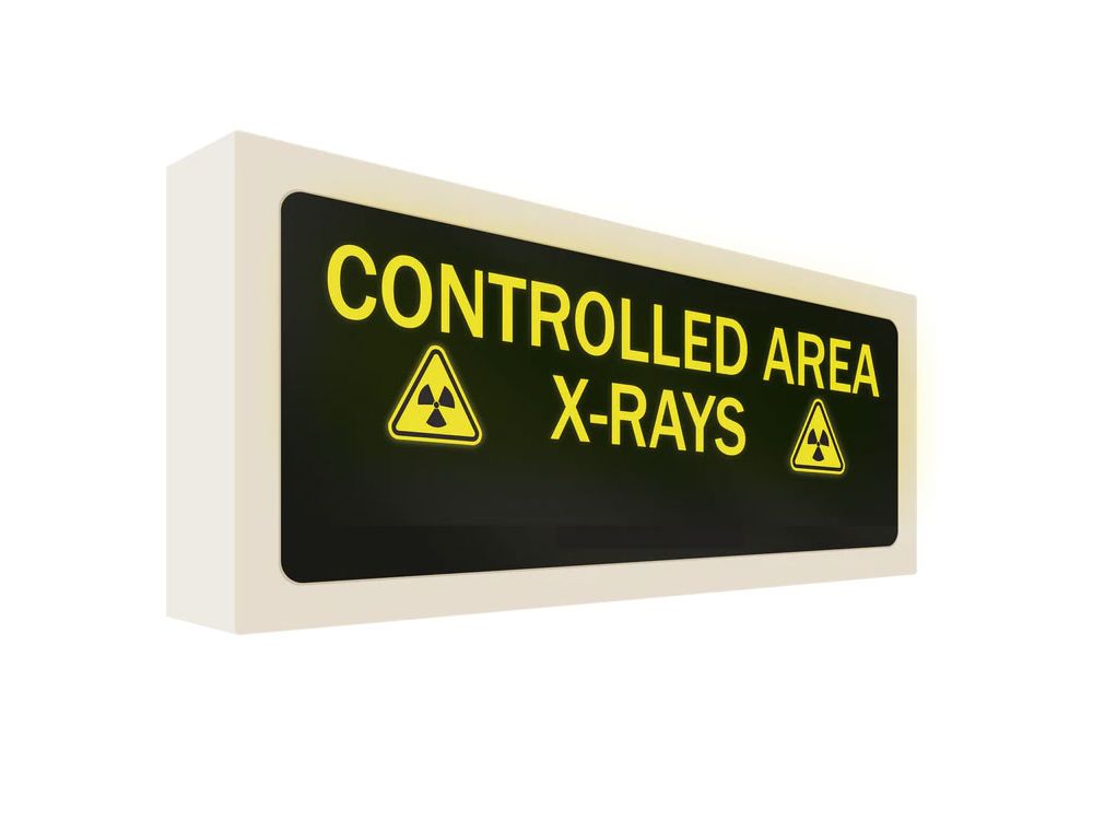 Fail-to-Safe X-Ray Warning Light