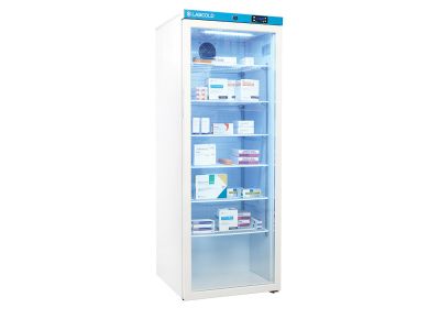 Labcold Pharmacy Glass Door Free Standing Refrigerator - 340L