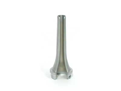 Opticlar Metal Specula - Open Gutter for Rabbit Intubation- 60mm x 9.0mm