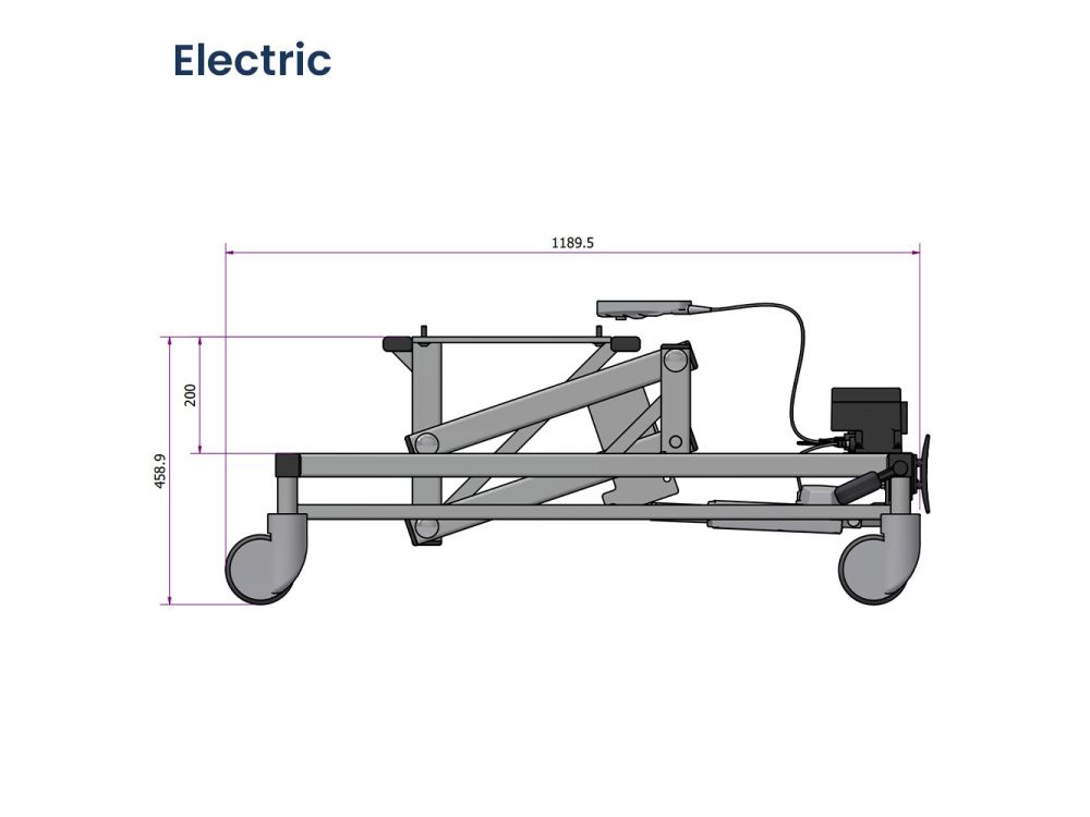 Burtons Lo-Lift Table 