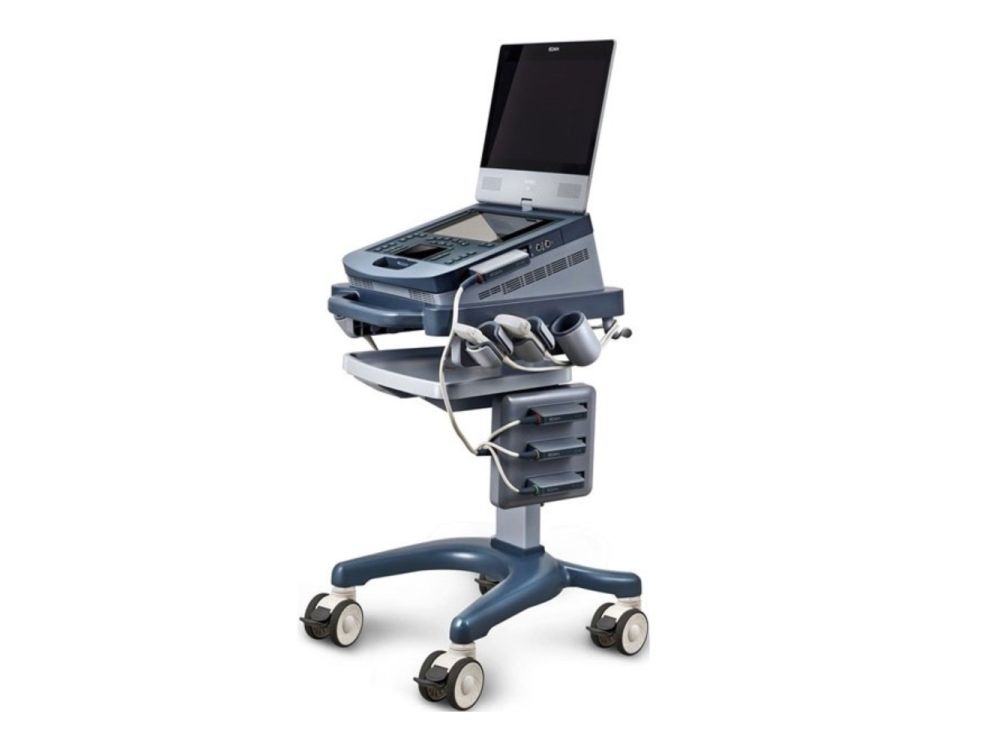 Edan AX3 Height Adjustable Trolley 