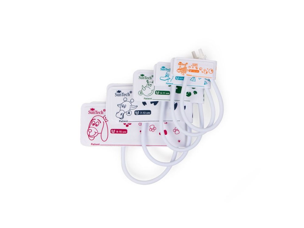 Set of 5 Veterinary Blood Pressure Cuffs