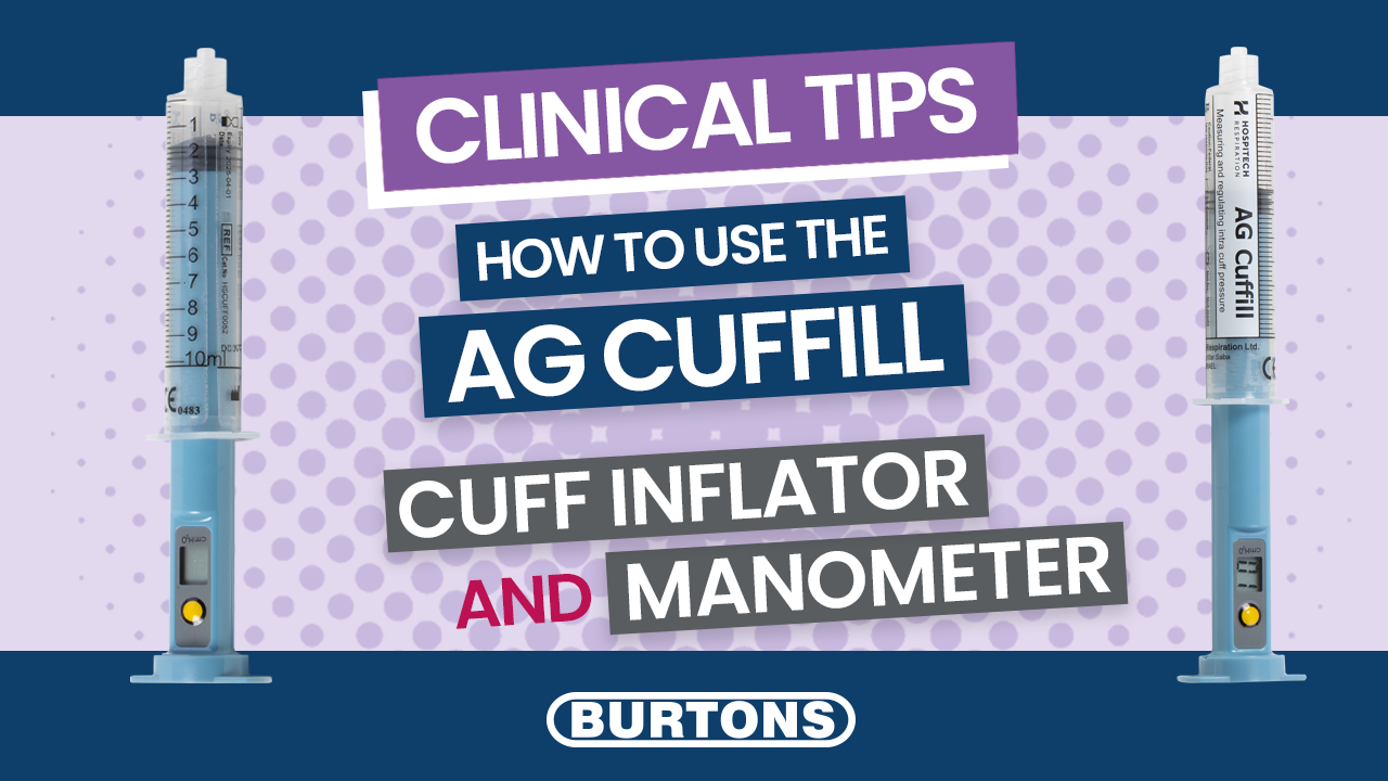 Clinical Tips - How To Use The AG Cuffill Cuff Inflator and Manometer